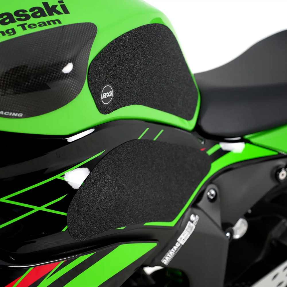 R&G 가와사키 ZX6R 13이상 니그립패드 블랙 EZRG405BL