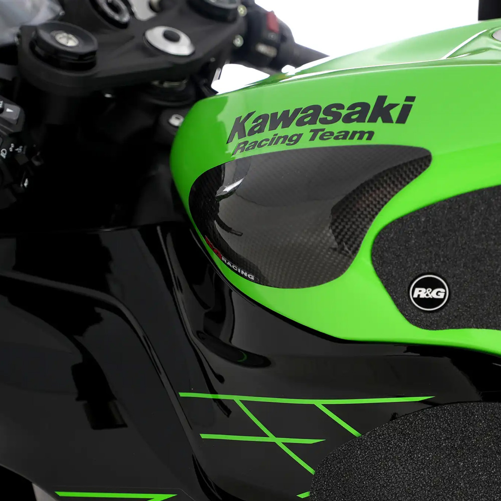 [해외] R&G 가와사키 ZX10R 08-10, ZX6R 09이상 카본 탱크슬라이더 TS0016CG
