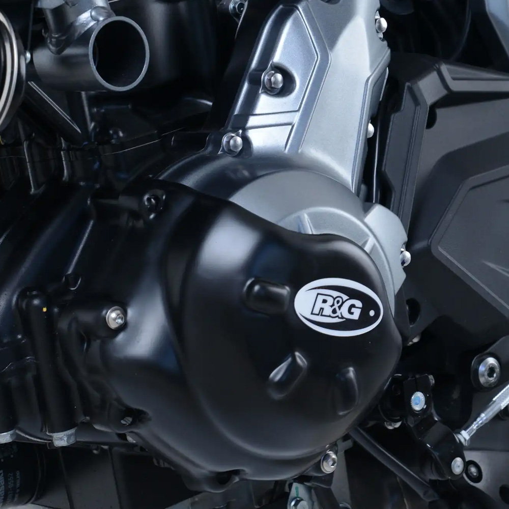 [해외] R&G 가와사키 닌자650 Z650 Z650RS 17이상 슬래쉬컷 엔진케이스 커버 좌 SCC0001BK