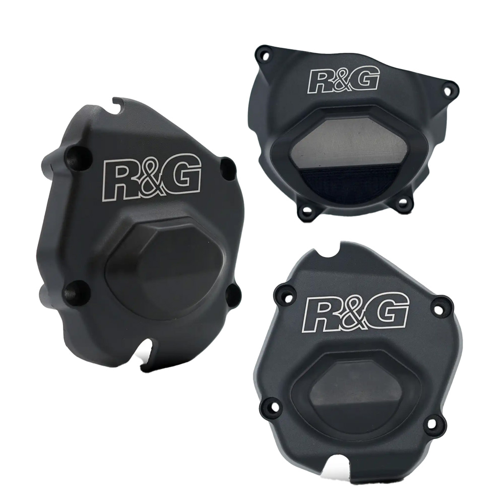 R&G 가와사키 ZX10R 11이상, ZX10RR 21이상 엔진케이스 커버 세트 KEC0179PRO