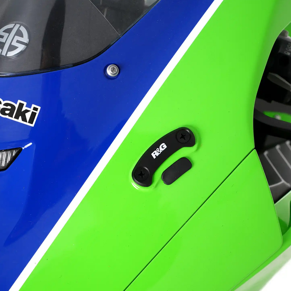 [해외] R&G 가와사키 ZX10R 16이상, ZX10RR 21이상 미러캡 MBP0024BK
