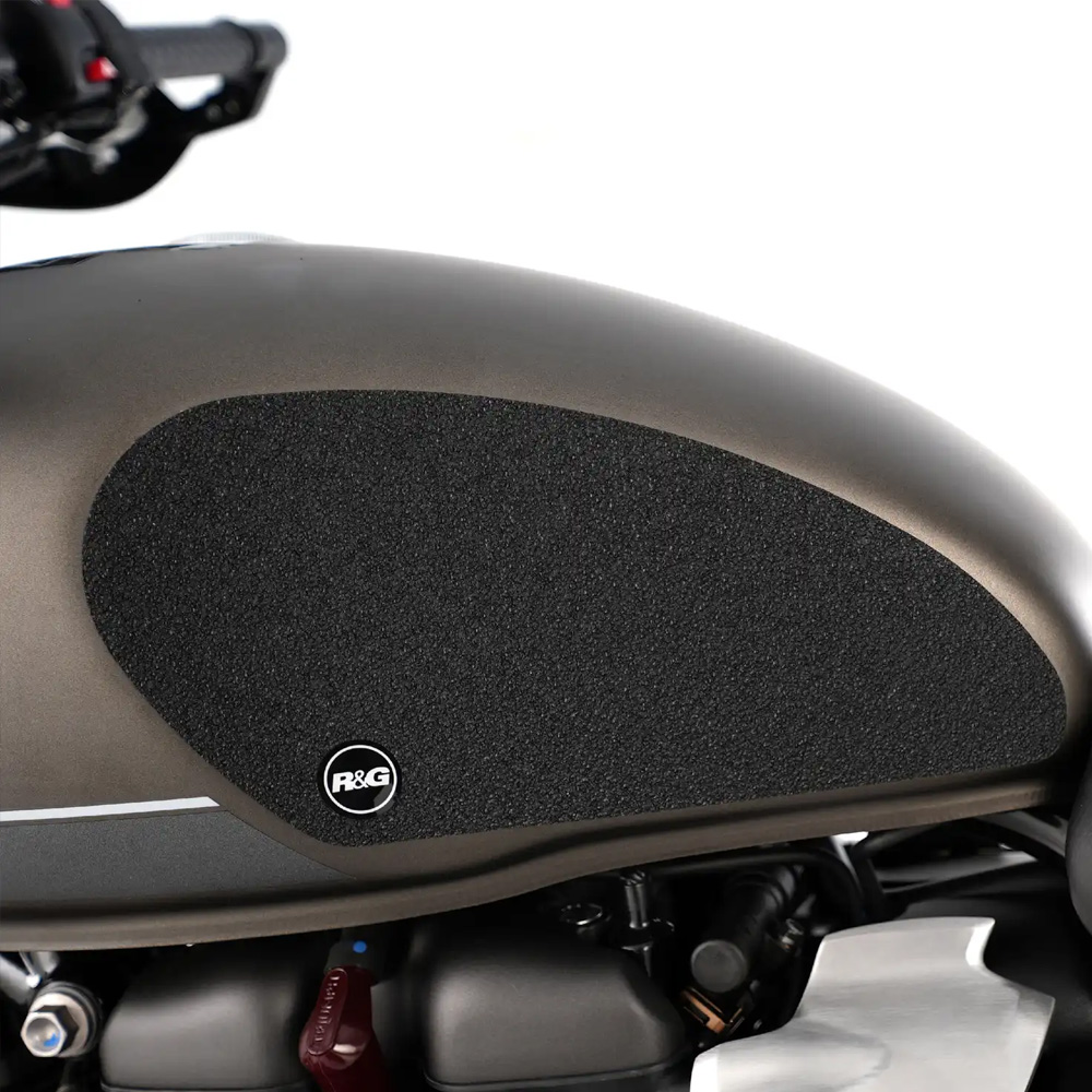 R&G 트라이엄프 스피드트윈900/스크램블러900 22이상 니그립 패드 EZRG811BL