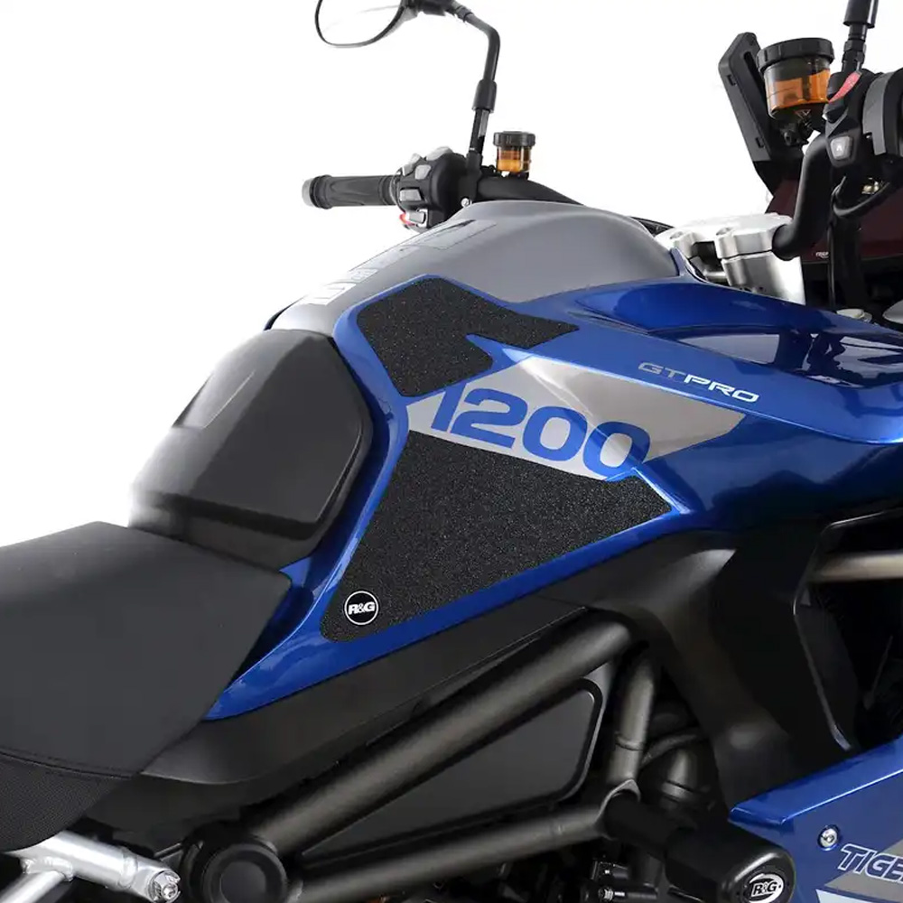 R&G 트라이엄프 타이거1200GT PRO/랠리 PRO/랠리 EX 22이상 니그립 패드 EZRG828BL
