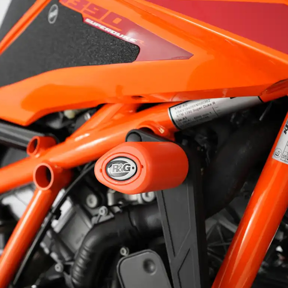 [해외] R&G KTM 1390슈퍼듀크R (EVO) 24이상 프레임 슬라이더 오렌지 CP0570R