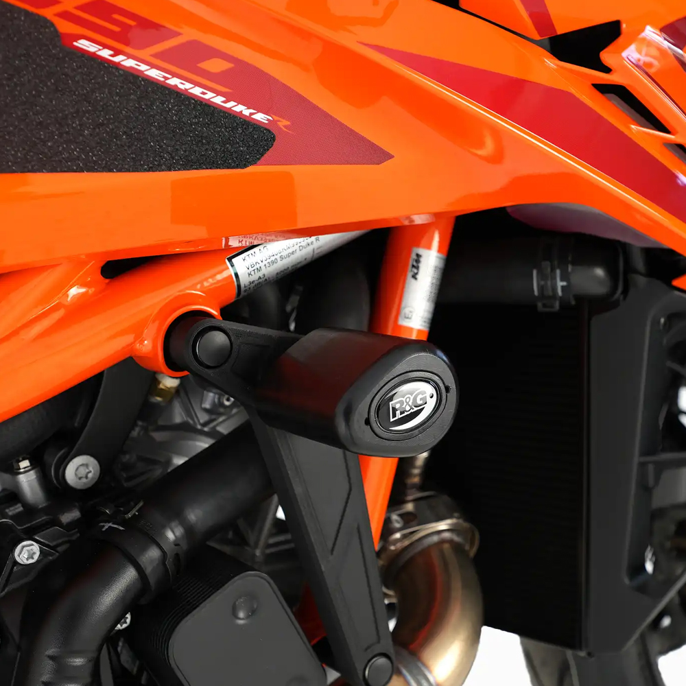 R&G KTM 1390슈퍼듀크R (EVO) 24이상 프레임 슬라이더 CP0569BL