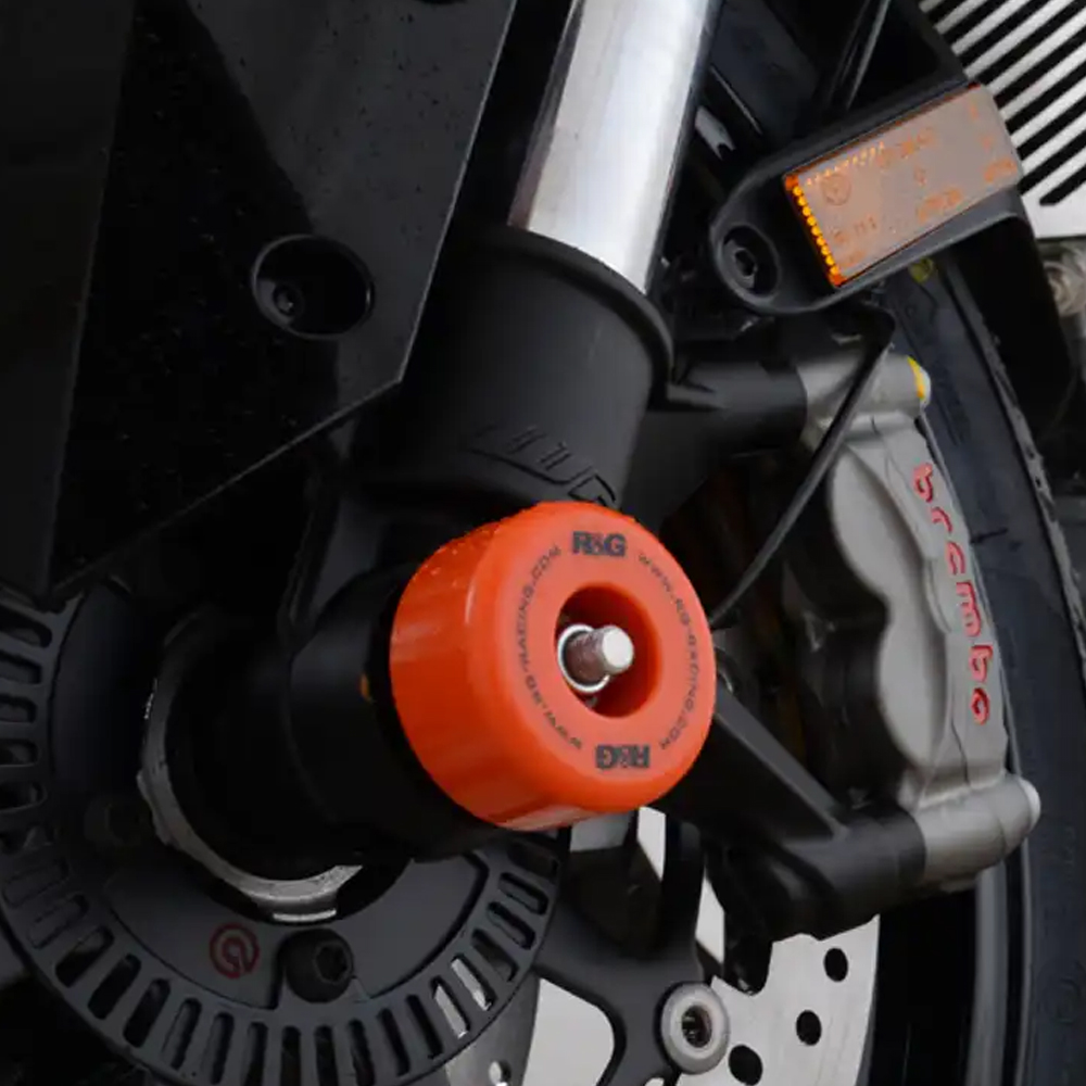 R&G KTM 1290슈퍼듀크GT 16이상 프론트 포크슬라이더 오렌지 FP0227OR