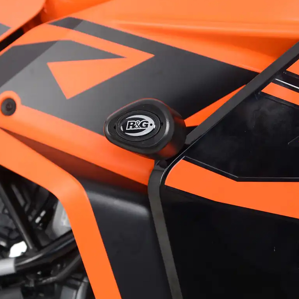 [해외] R&G KTM RC390 22이상 프레임 슬라이더 논컷 CP0546BL