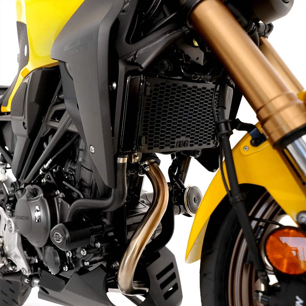 [해외] R&G 혼다 CB300R 22이상 라디에이터가드 블랙 RAD0340PROBK