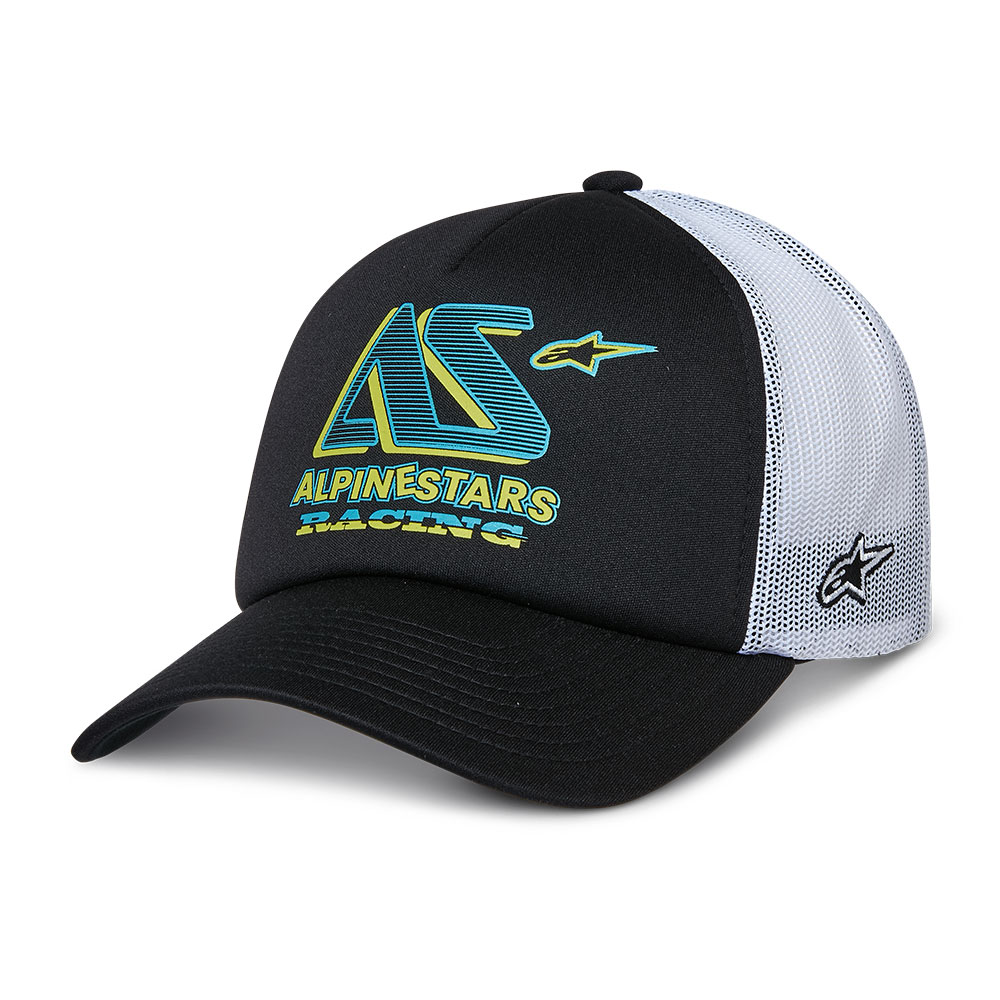 알파인스타즈 모자 AYESS TRUCKER 블랙 화이트
