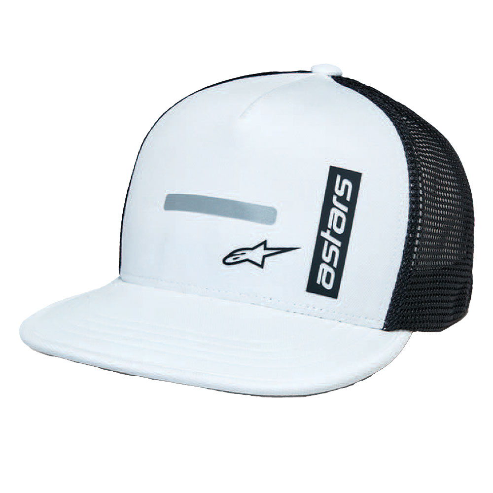 알파인스타즈 모자 ALTER TRUCKER 화이트 블랙