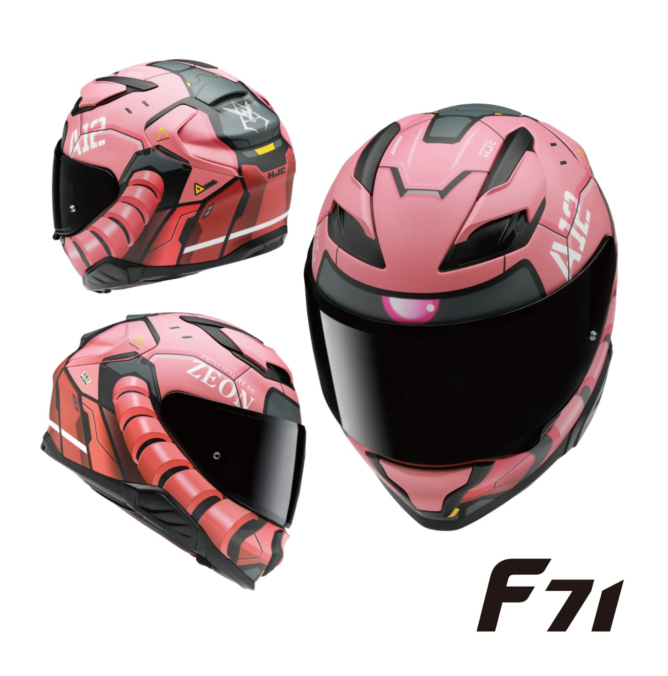 Hjc F71 ザク バンダイナムコヘルメットサイズL 【公式通販】