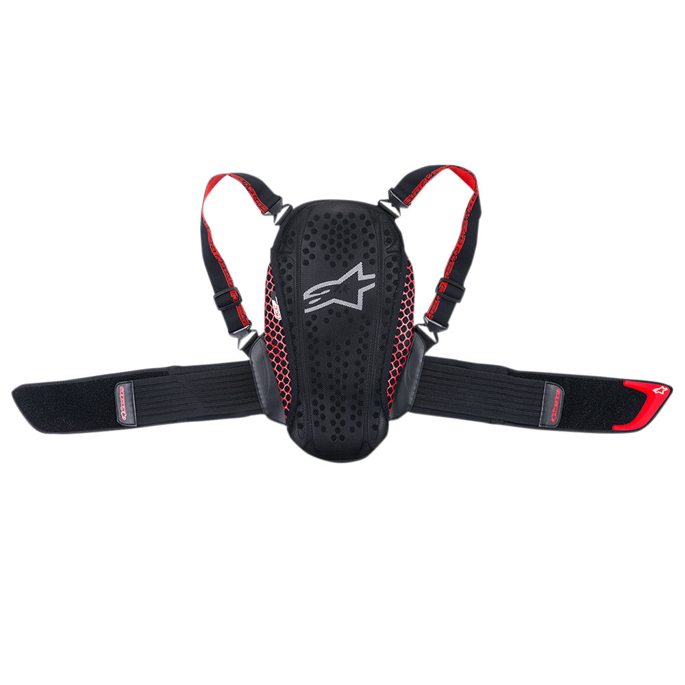 알파인스타 등보호대 뉴클레온 KR-Y 블랙 레드