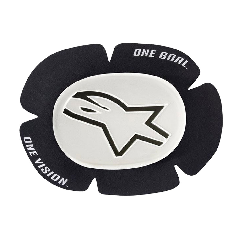 알파인스타즈 GP SPORT EVO 니슬라이더 화이트 블랙