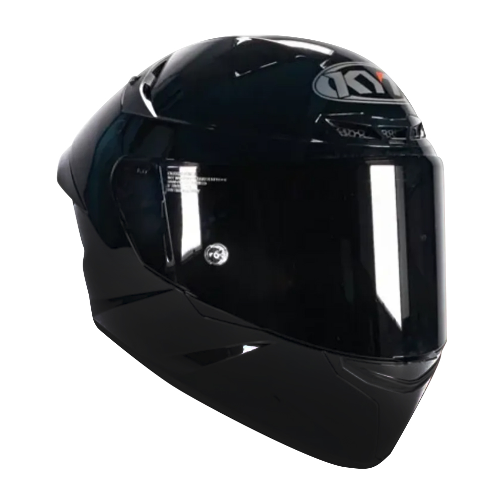 KYT 풀페이스 헬멧 TT코스 플레인 블랙