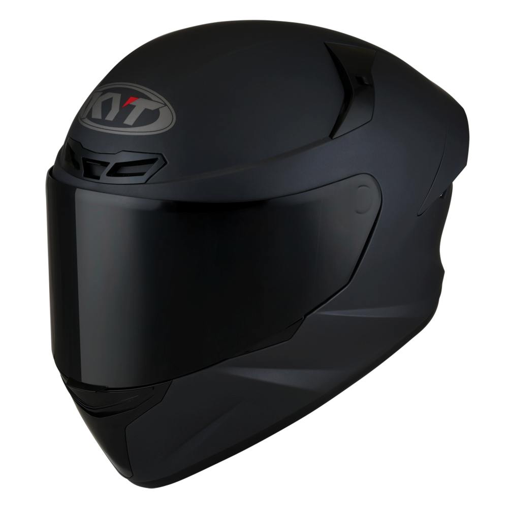 KYT 풀페이스 헬멧 TT코스 플레인 매트 블랙 무광
