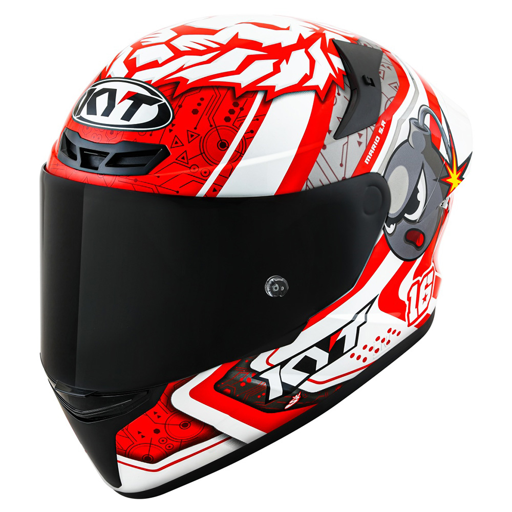 KYT 풀페이스 헬멧 TT코스 슈퍼마리오