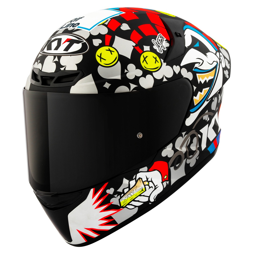 KYT 풀페이스 헬멧 TT코스 리카르도 롯시 2022 레플리카 매트 무광