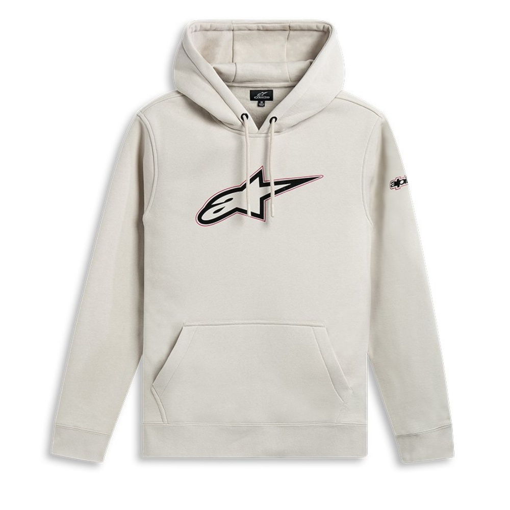 알파인스타 후드 티셔츠 INSIGNIA HOODIE 오프 화이트