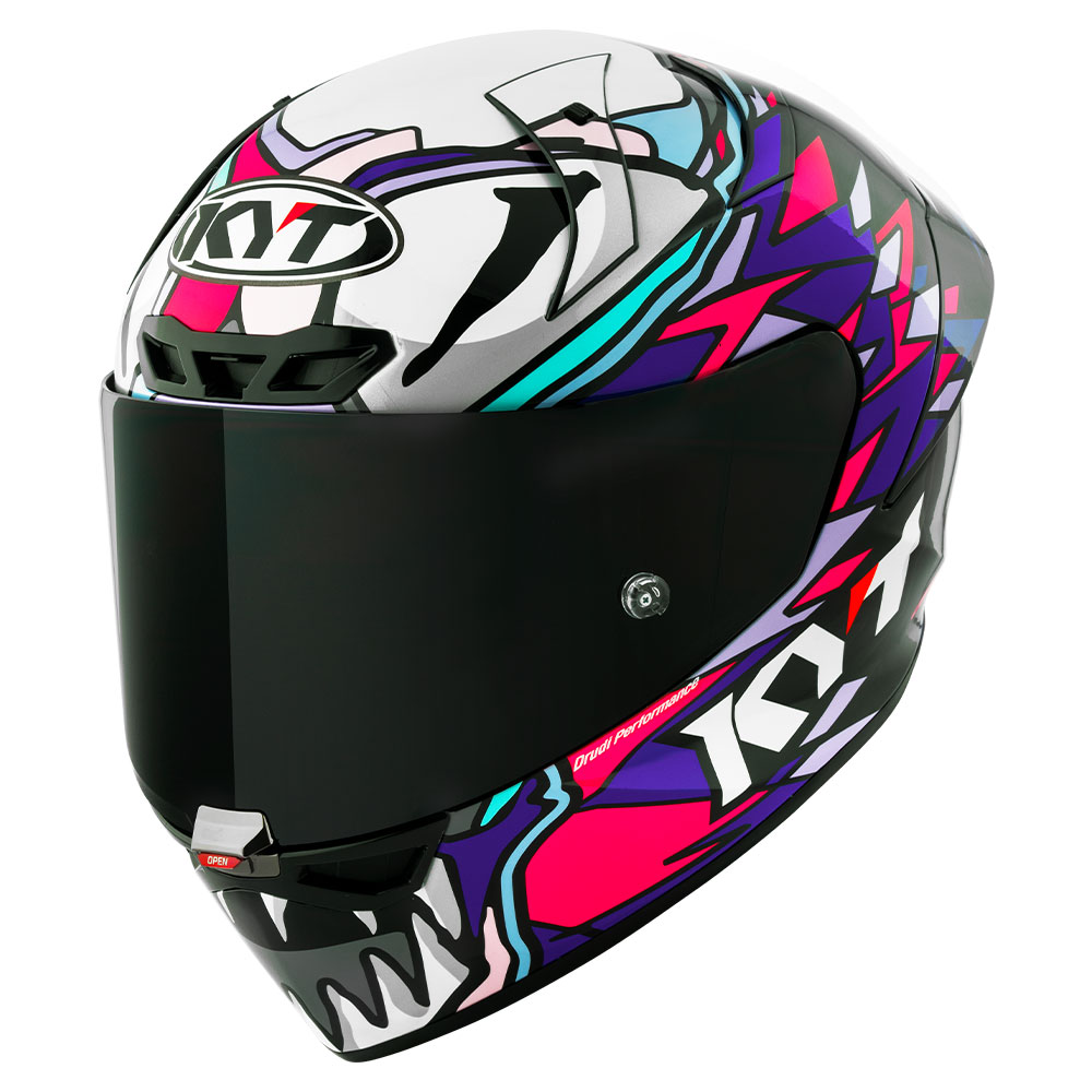 KYT 풀페이스 헬멧 KX-1 RACE GP 바스티아니니 레플리카 2023 노스폰서