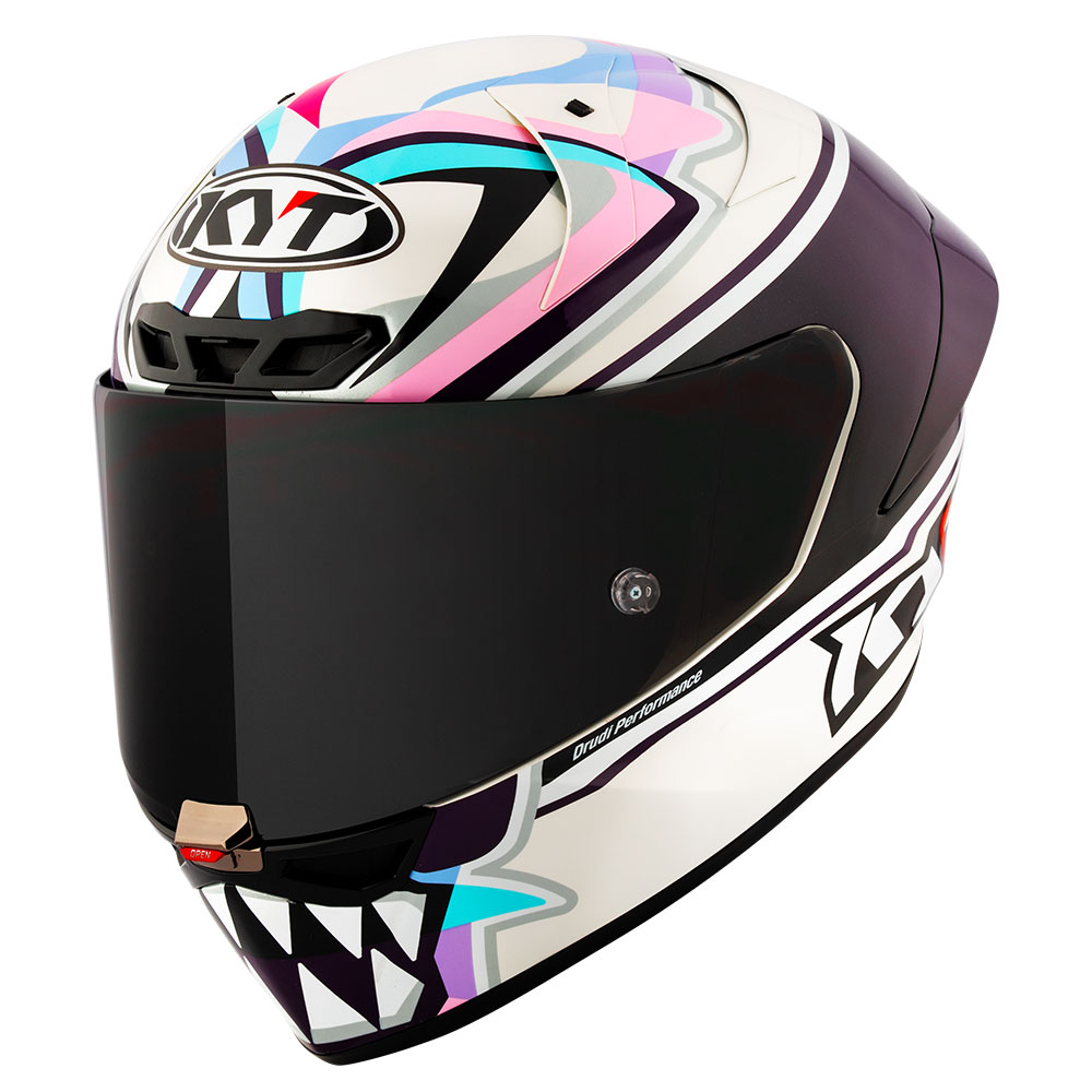 KYT 풀페이스 헬멧 KX-1 RACE GP 바스티아니니 레플리카 2024 노스폰서