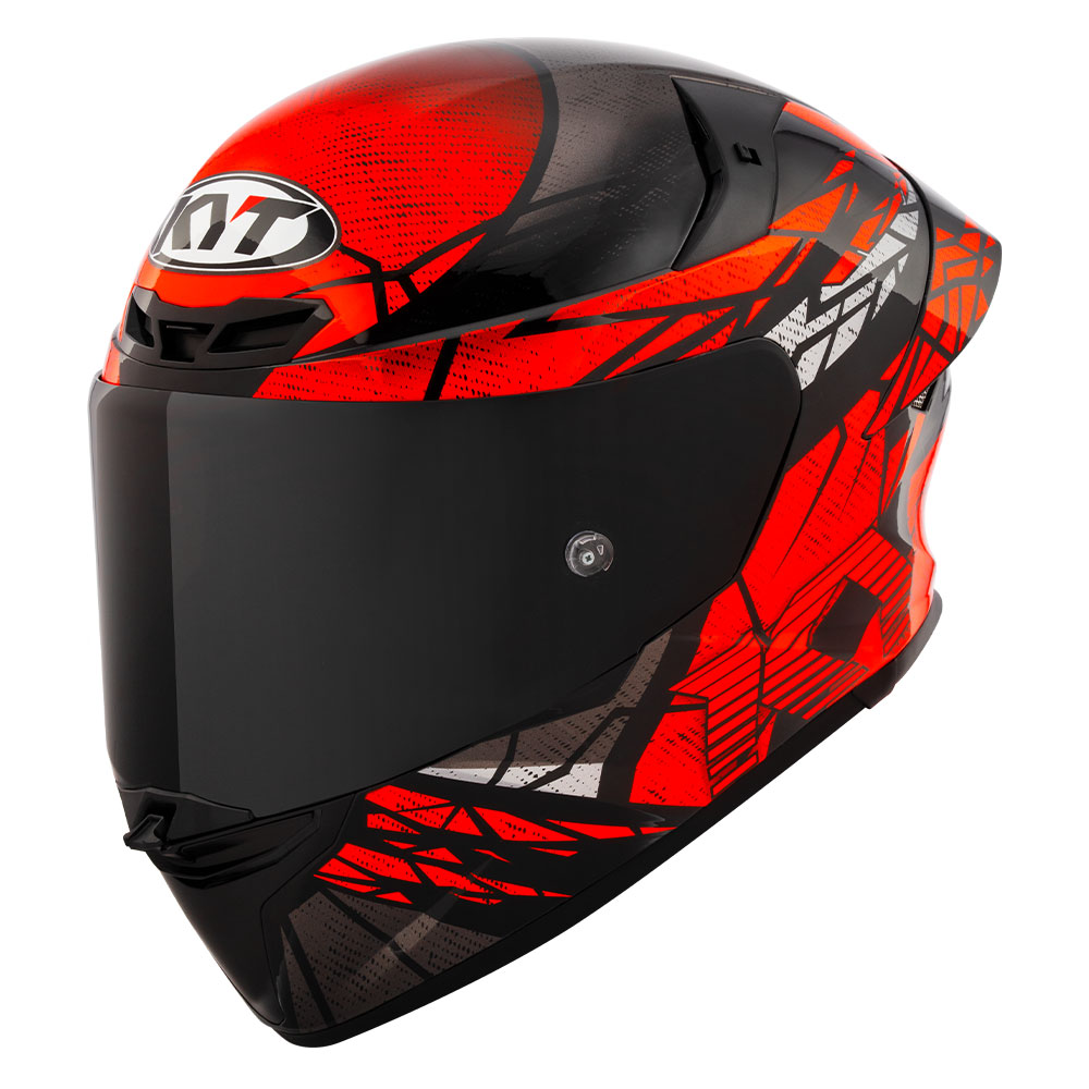 KYT 풀페이스 헬멧 TT-REVO 컴버션 매트 레드 무광