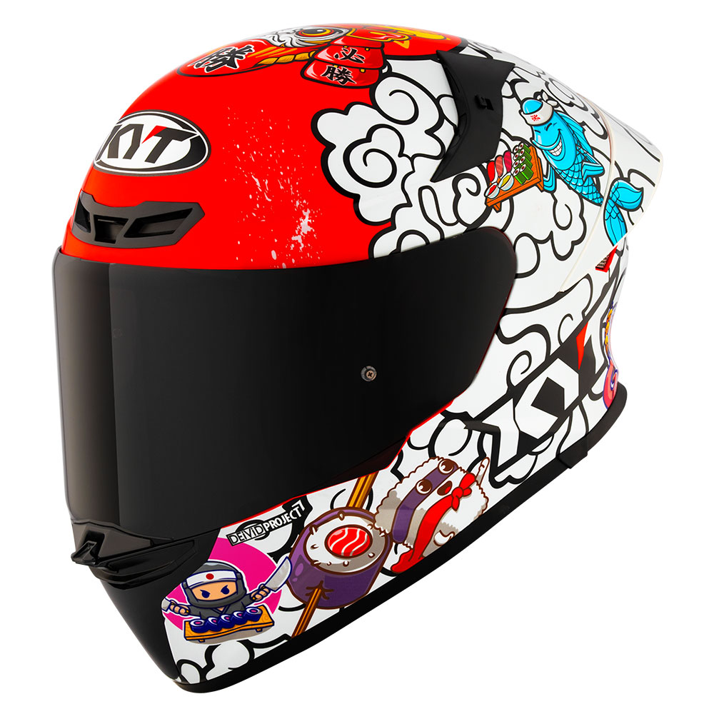 KYT 풀페이스 헬멧 TT-REVO 스시 타임
