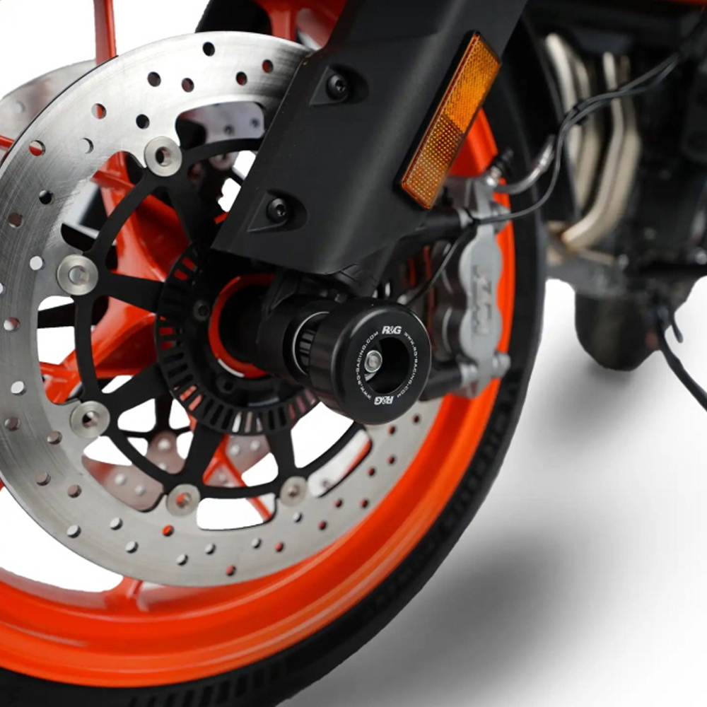R&G KTM 1290슈퍼듀크GT 16이상 프론트 포크슬라이더 FP0227BK