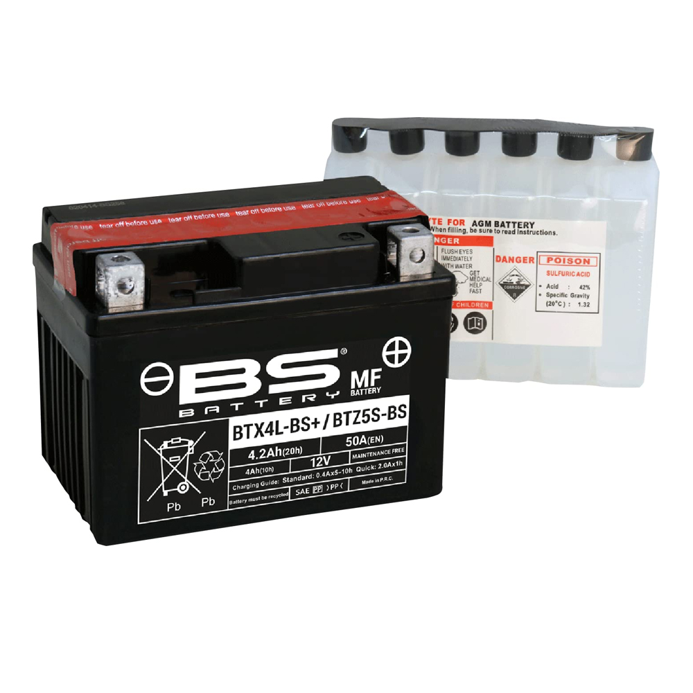 BS 혼다 슈퍼커브110, 헌터커브, C125, 몽키125 배터리 BTX4L-BS