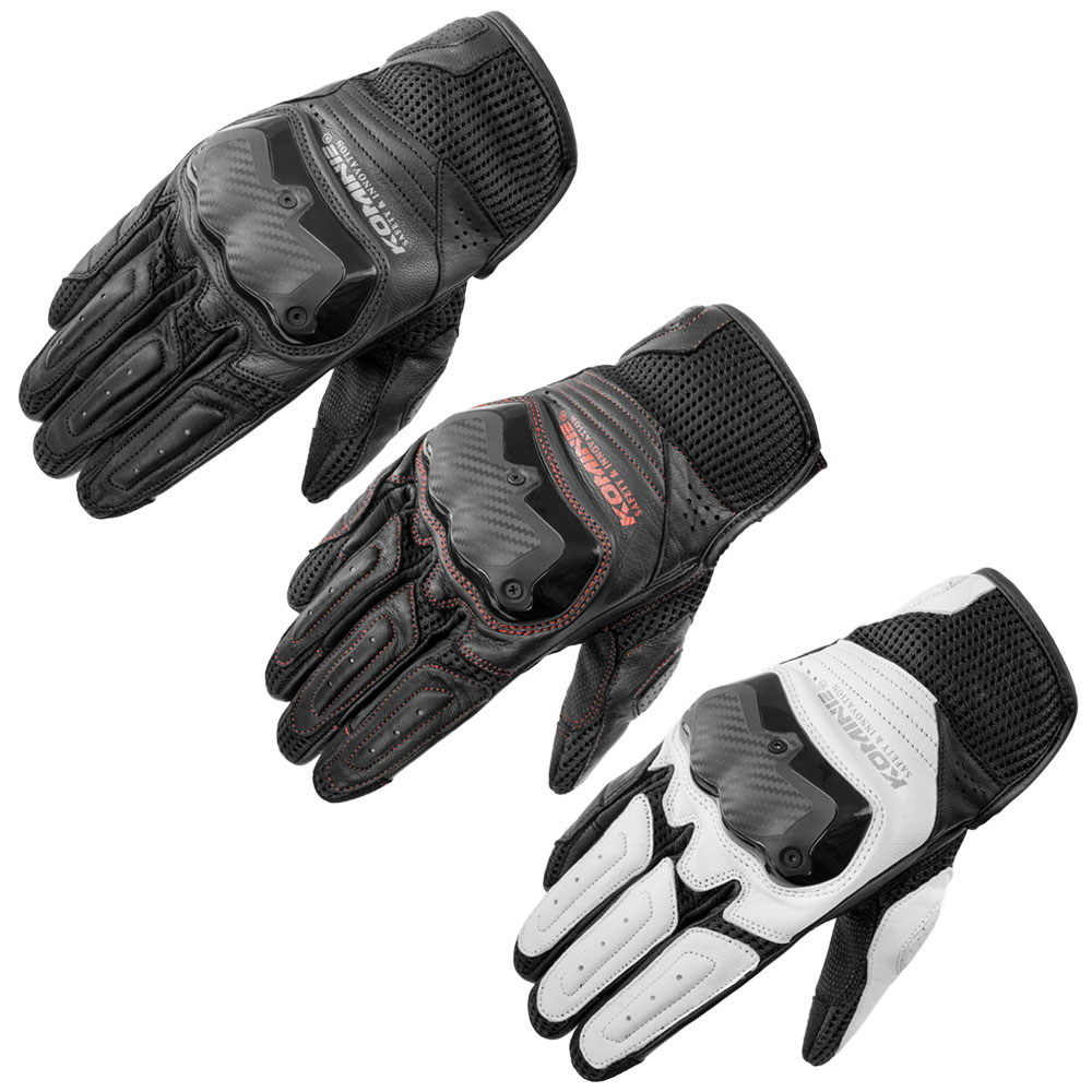 코미네 장갑 GK-267 프로텍트 가죽 메쉬글러브