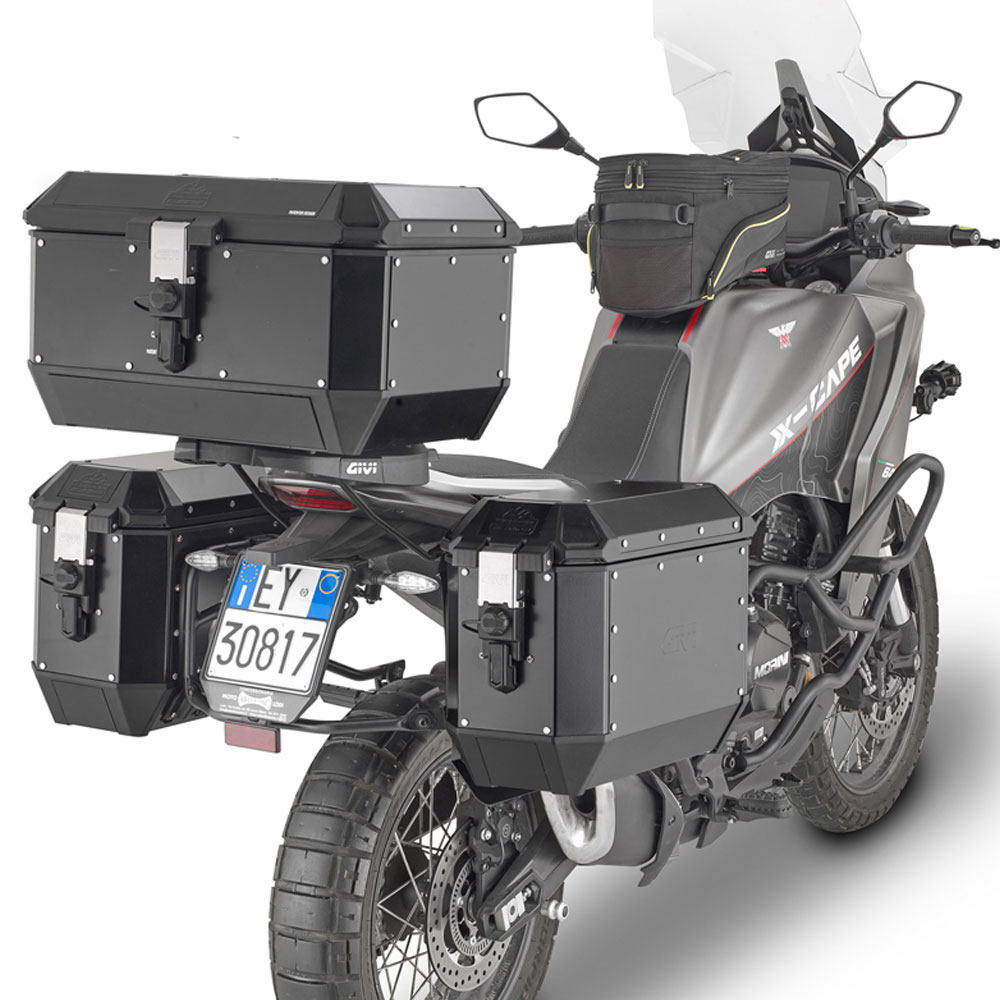 Shad Top Master Mount For Morini X-Cape 649 Motorbike - View #8