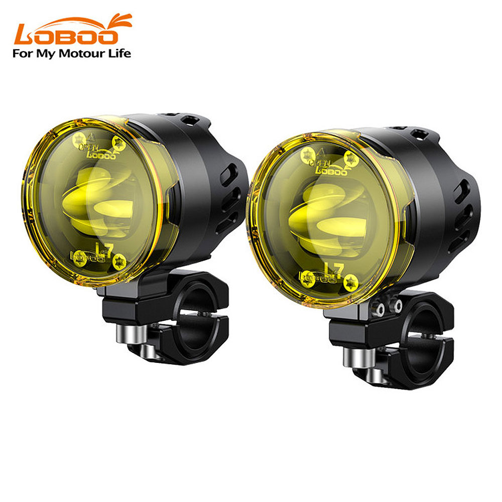 로부 오토바이 LED 안개등 L7S 15000루멘 클리어렌즈
