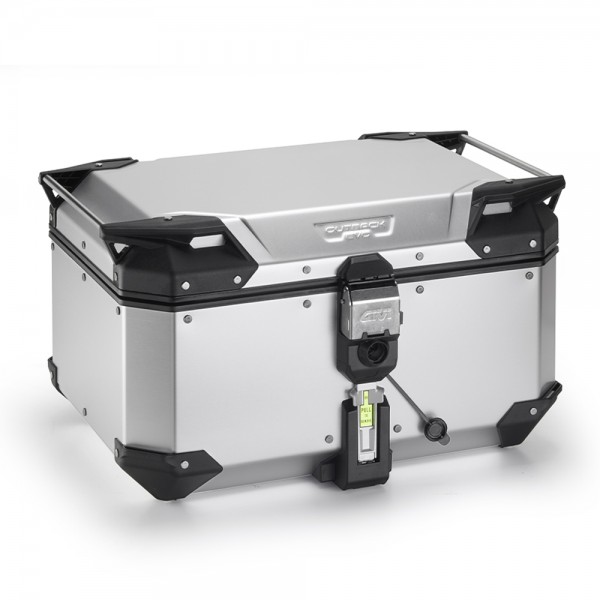 GIVI 아웃백 에보 스마트 애노다이즈 탑박스 58리터 실버 OBKEV-58AA