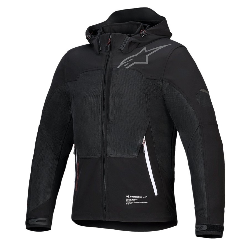 알파인스타즈 자켓 CREW PARKA AIR 아시안핏 블랙