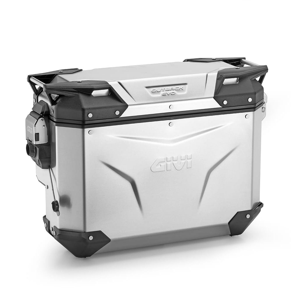 GIVI 아웃백 에보 스마트 사이드케이스 33리터 실버 콘투어 우측 OBKEVS-33AR