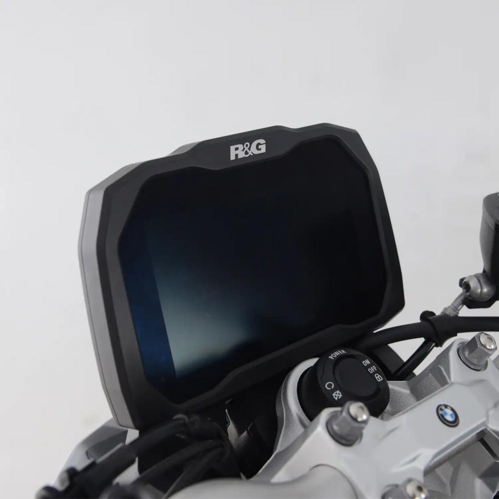 [해외] R&G BMW S1000R, R1300GS ADV, F900R, F900GS, M1000R, R1300GS, R1250GS, R1250GS ADV, S1000XR, M1000XR, F800GS 계기판가드 DA0001BK