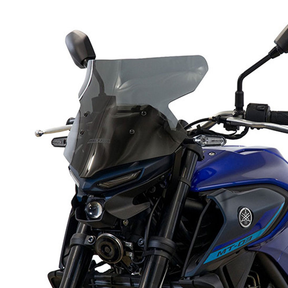 이소타 야마하 MT03 22-24 윈드스크린 라이트스모크 SC385-FC