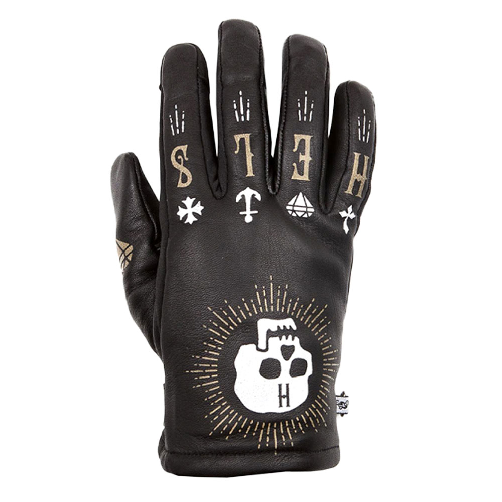 헬스톤스 장갑 그래픽 블랙 여성용 겨울용