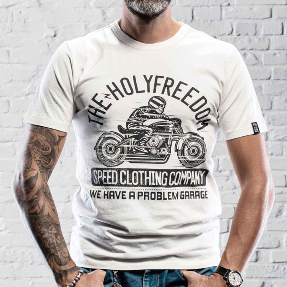 홀리프리덤 반팔티 스켈레톤 라이더