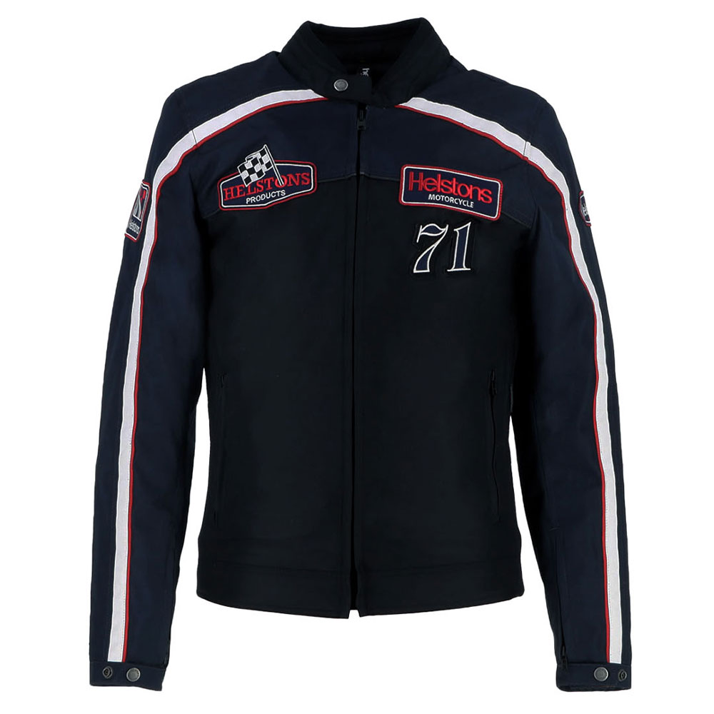 헬스톤스 자켓 포뮬러 스포츠 에어 메시 블루 블랙