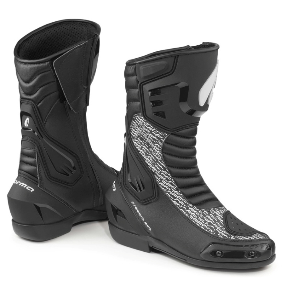 포르마 FRECCIA EVO 레이싱 부츠 블랙 화이트
