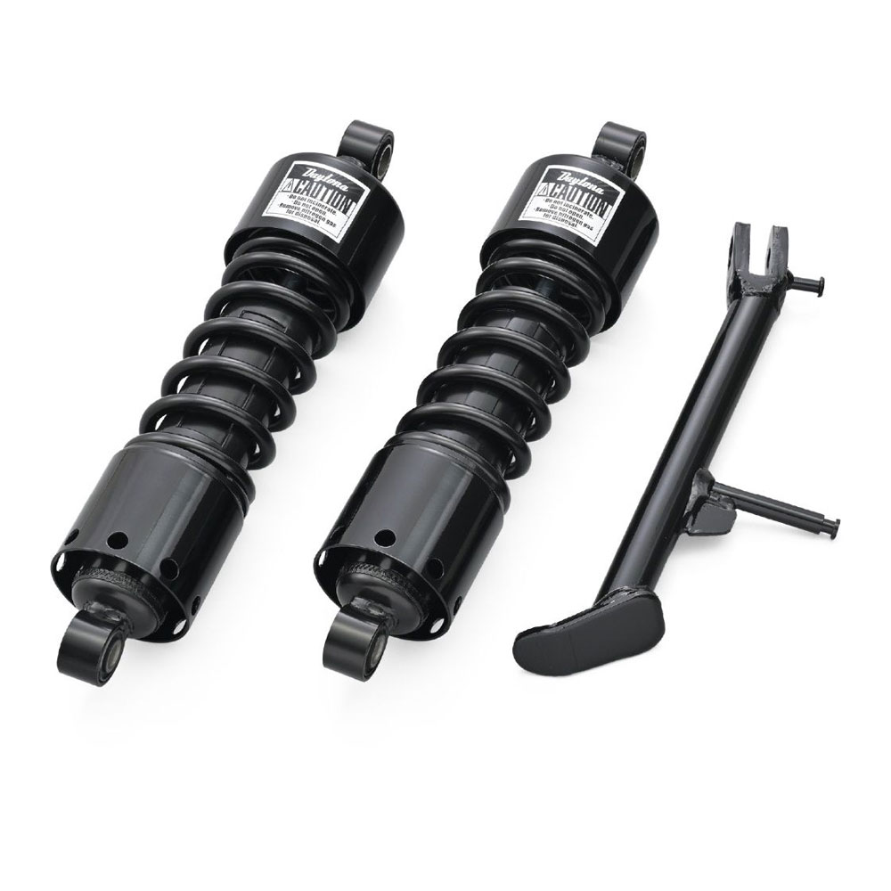 [해외] 데이토나 가와사키 엘리미네이터500 24이상 로우 다운 키트 바디 블랙 스프링 46775