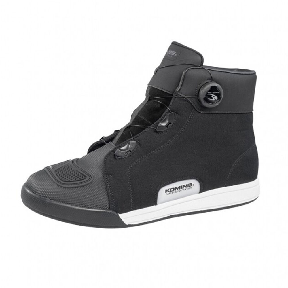 코미네 프로텍트 라이딩 스니커즈 부츠 방수 다이얼 블랙 BK-301