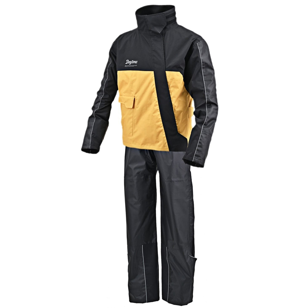 데이토나 고성능 레인웨어 우비 상하 세트 옐로우