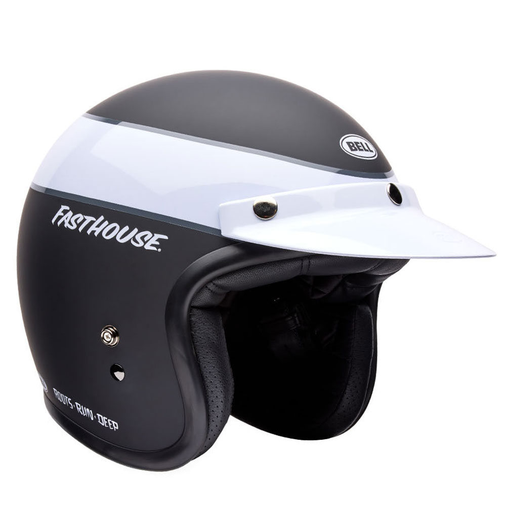 벨 클래식 오토바이 헬멧 커스텀500 LE 패스트하우스 블랙