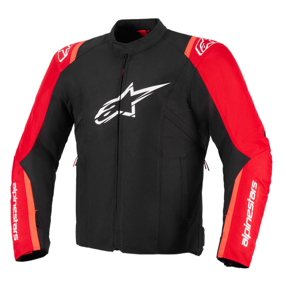 알파인스타즈 자켓 T-SPS V2 WP JACKET 블랙 레드 레드 플루