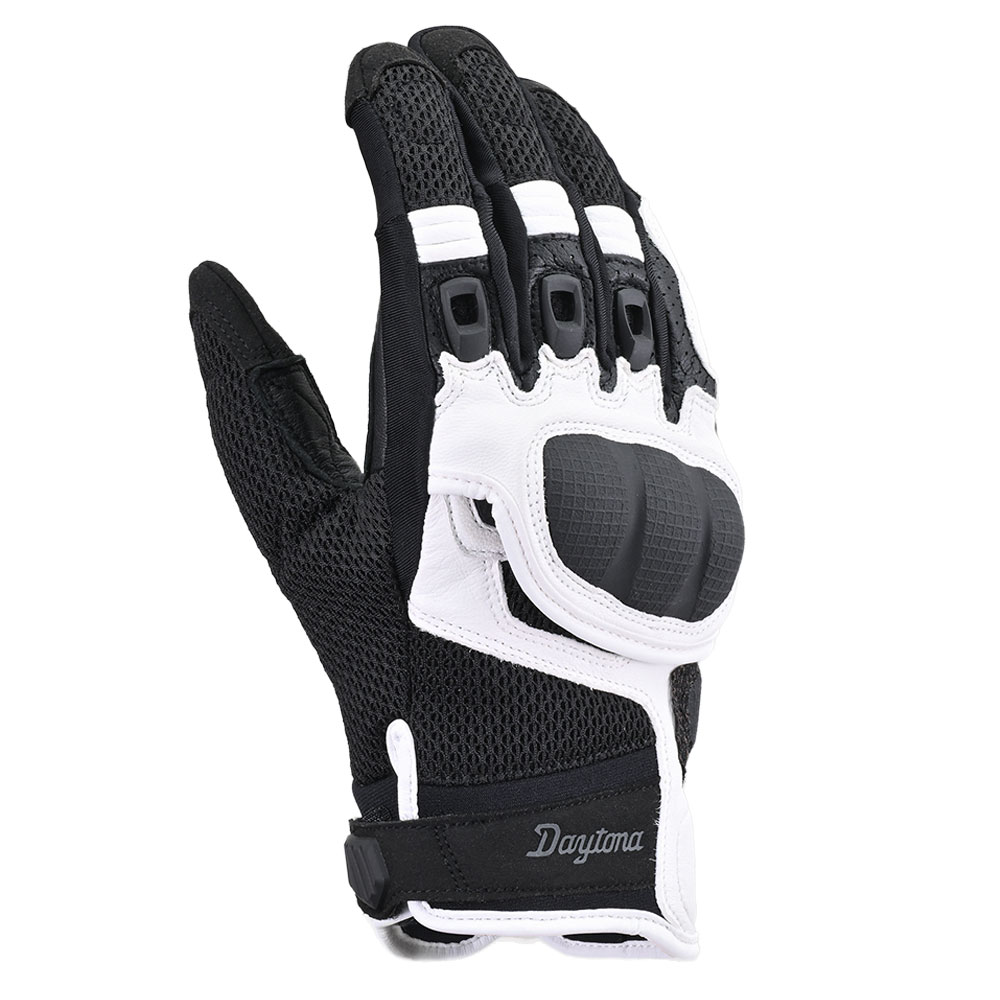 데이토나 DG-008 컴포트 에어 플로우 메쉬 장갑 블랙 화이트