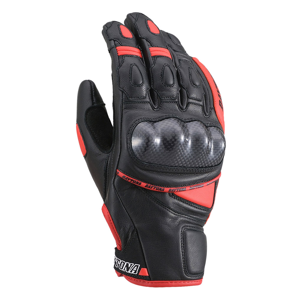 데이토나 HBG-036 스포츠 짧은 장갑 블랙 레드