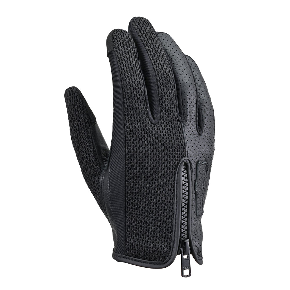 데이토나 DG-011 지퍼 메쉬 장갑 블랙