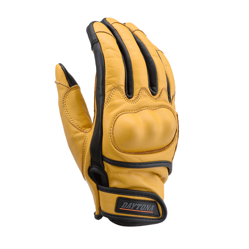 데이토나 HBG-110 카우레더 프로텍터 장갑 옐로우