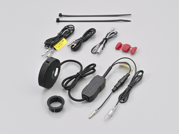 데이토나 오토바이 전용 전원 슬렌더 USB Type-C 알루미늄 바디 48324